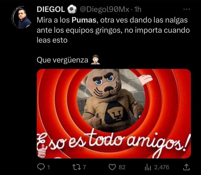 Memes Club Pumas.
