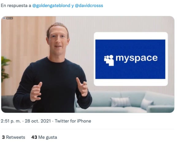 Memes por cambio nombre de Facebook a Meta