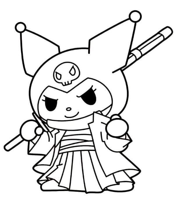 Este 31 de octubre en Halloween, es el cumpleaños de Kuromi