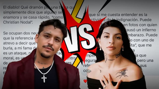 Christian Nodal se pronuncia por referencia suya en “Rosita” que incomodó a Cazzu