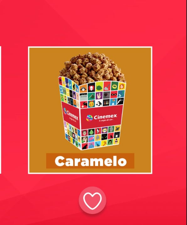 Palomitas Cinemex Caramelo
