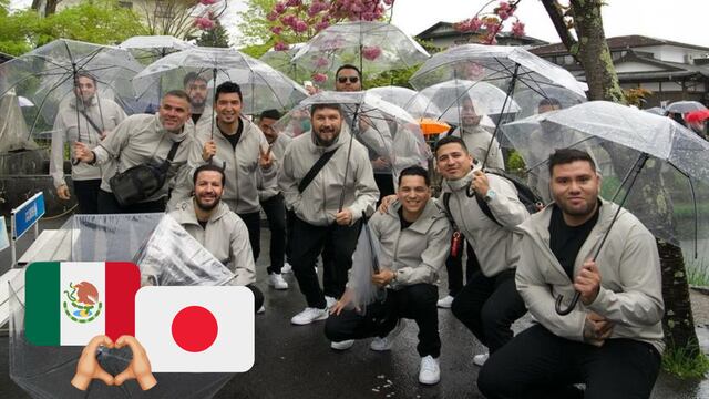 Banda El Recodo dan concierto en las calles de Shibuya, Japón, pero la policía los detuvo.