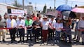 Azucena Cisneros inaugura repavimentación de calles abandonadas en Ecatepec