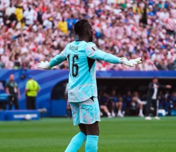 Benjamin Asare, portero de Ghana