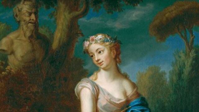 Euterpe, musa griega de la música.