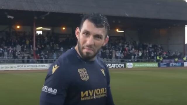 Antonio Portales, jugador del Dundee FC de Escocia