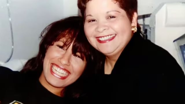 Selena Quintanilla y Yolanda Saldívar