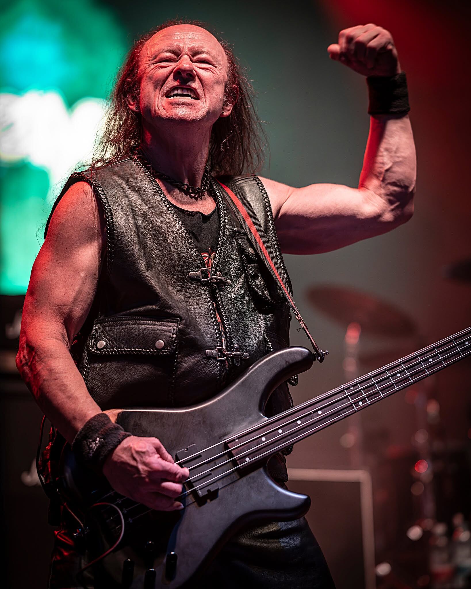 Conrad "Cronos" Lant, vocalista y bajista de Venom.