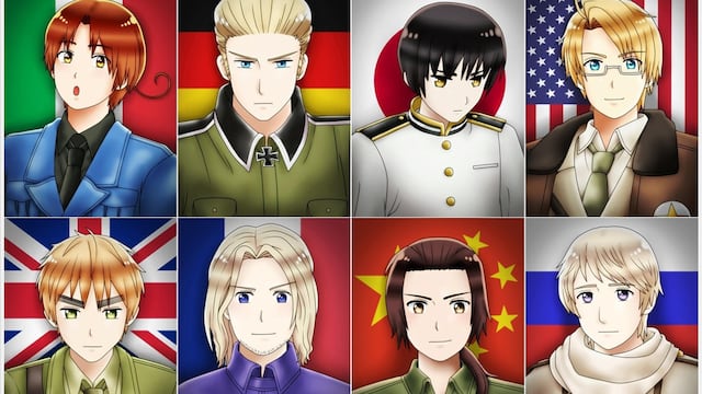 Anime Hetalia Axis