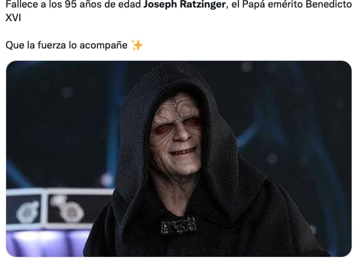 Memes de Benedicto XVI sobre su supuesta muerte