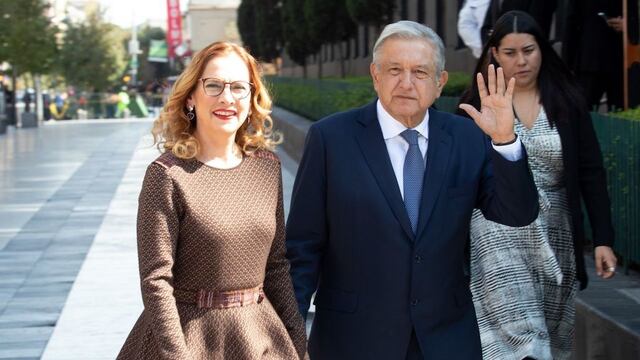 Beatriz Gutiérrez y AMLO