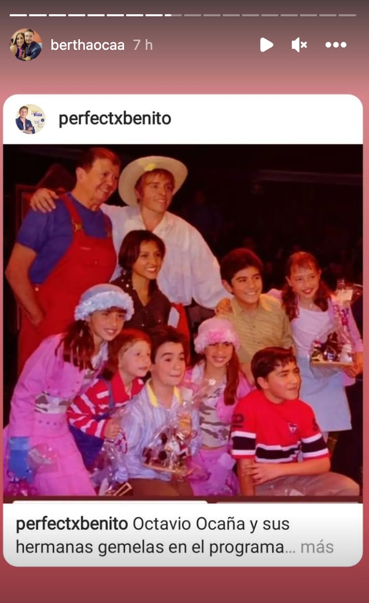 Recuerdo de Octavio Ocaña con Chabelo