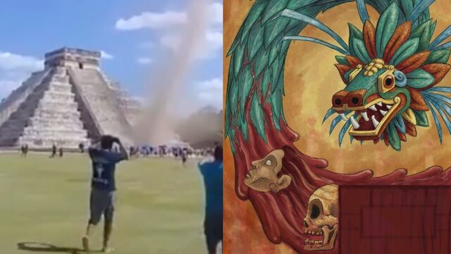 Aseguran que Kukulcán está enojado por lo de la pirámide con Lady Chichén Itzá