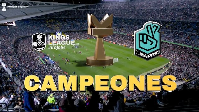 El Barrio, primer campeón de la Kings League