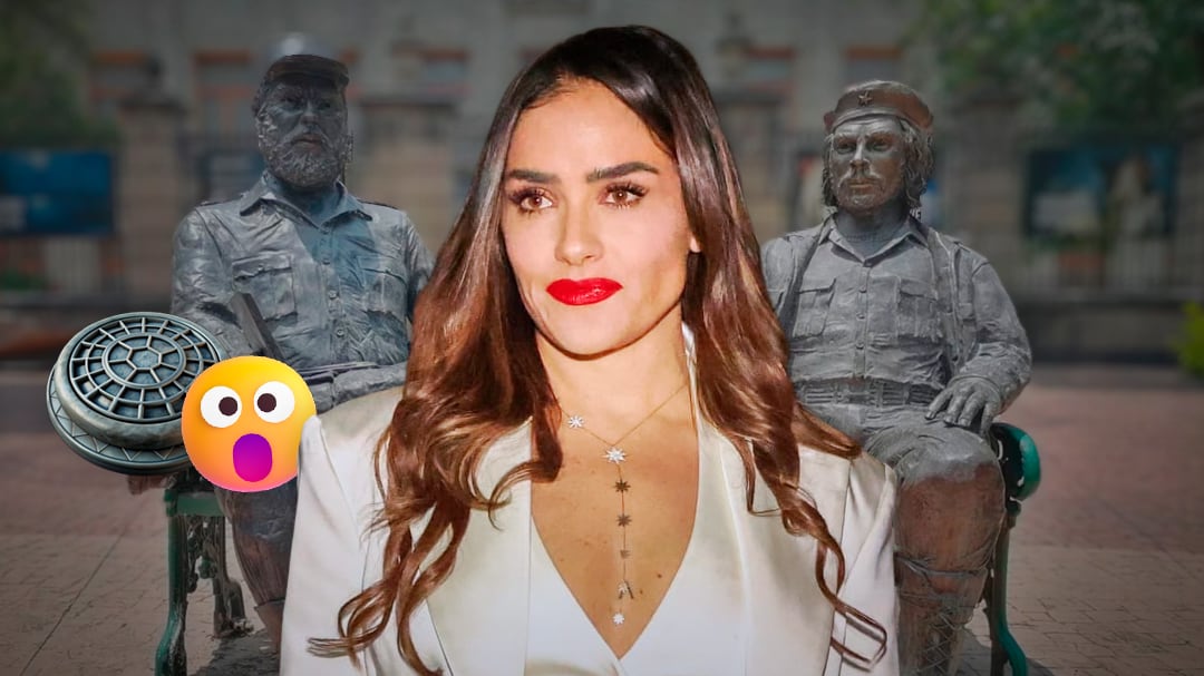Alessandra Rojo de la Vega amenaza con convertir estatuas de Fidel Castro y El Che Guevara en coladeras