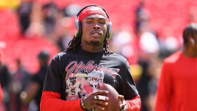 Rashee Rice, jugador de Kansas City Chiefs.