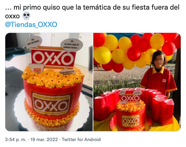 Fiesta temática de Oxxo