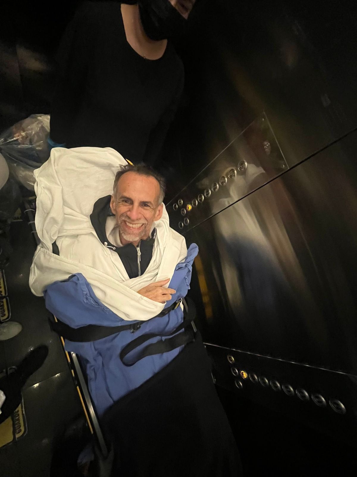 Javier Hidalgo salvó la vida perdiendo una pierna