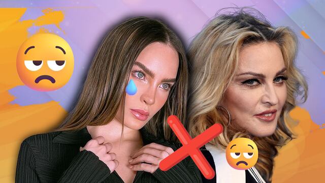 A Belinda la peluseó la mismísima Madonna en su concierto