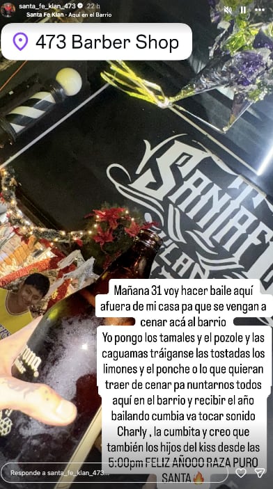 Santa Fe Klan ofrecerá fiesta gratuita para despedir el 2025