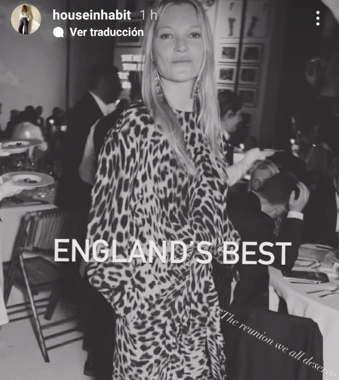 Kate Moss acudió a ver a Johnny Depp en concierto
