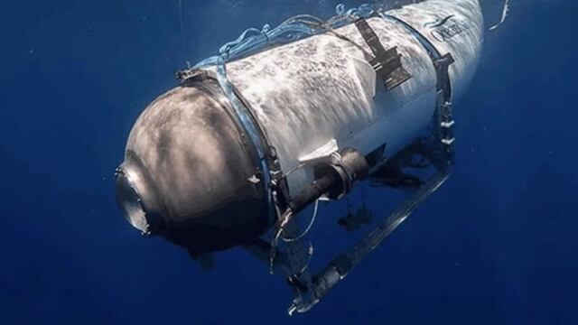 Titán, submarino desaparecido en expedición del Titanic