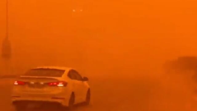 Tormenta de arena en Irak