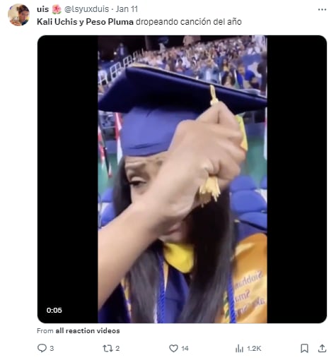 Memes de Peso Pluma y Kali Uchis por ‘Igual que un ángel’