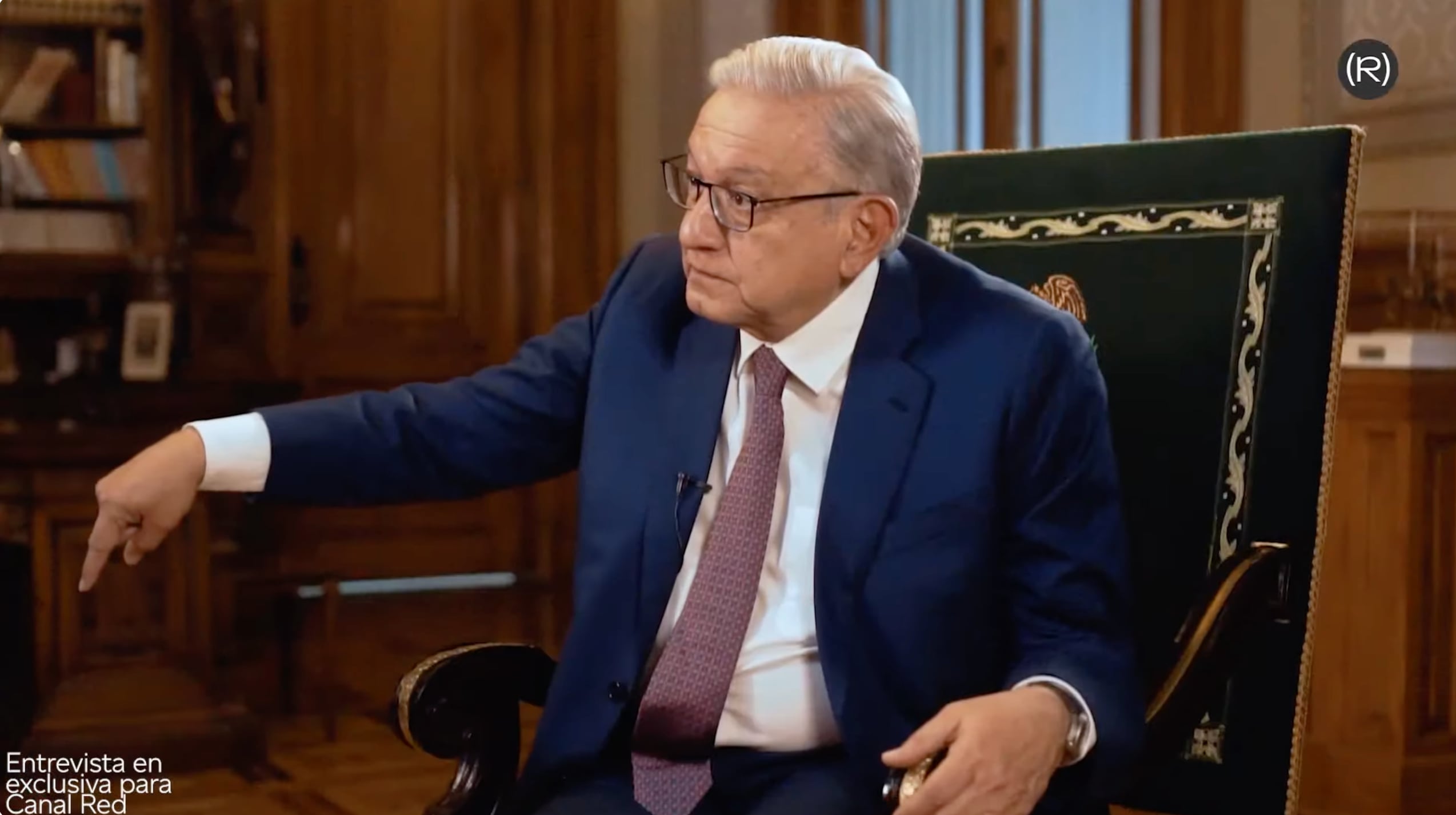 AMLO en entrevista con Inna Afinogenova