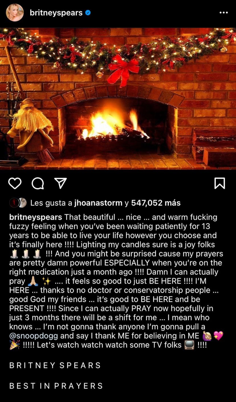 Texto Britney Spears