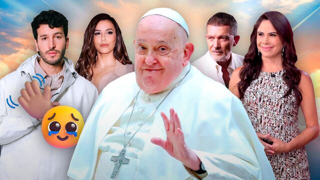 Famosos se despiden del Papa Francisco