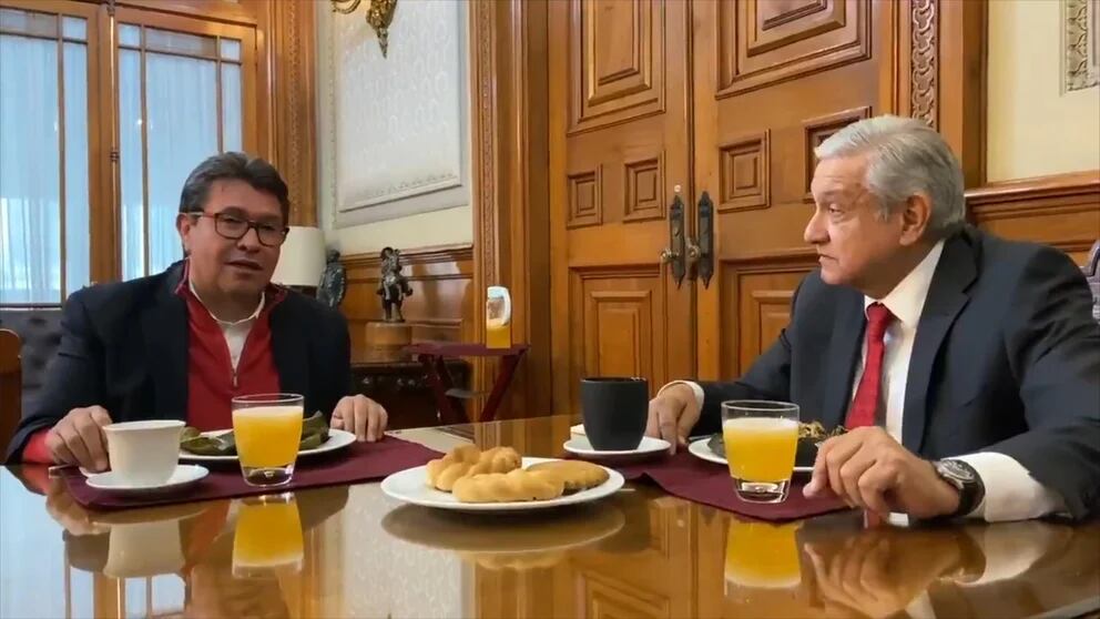 Ricardo Monreal y AMLO