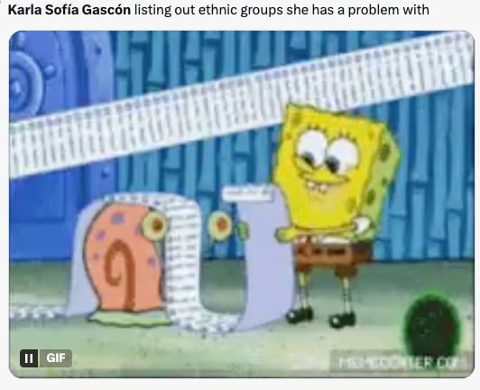 Karla Sofía Gascón cierra su cuenta de X y los memes festejan