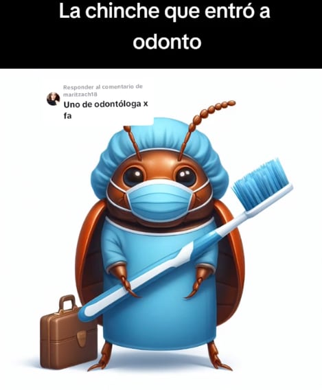 Así se verían las chinches estudiando carreras en la UNAM