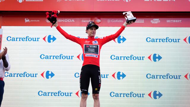 Jonas Vingergaard en la Vuelta a España