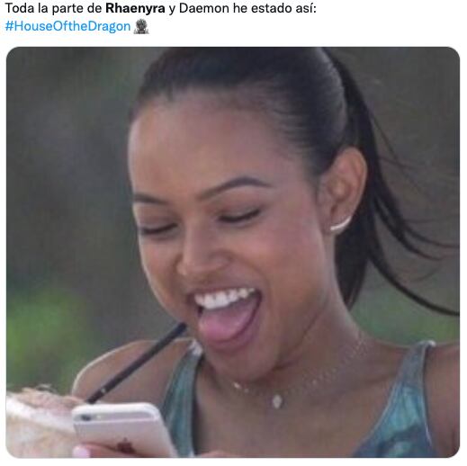 Memes de The House of Dragon de Daemon y Rhaenyra