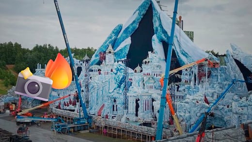 Tomorrowland 2025: Fotos del antes y después del escenario principal que se incendió