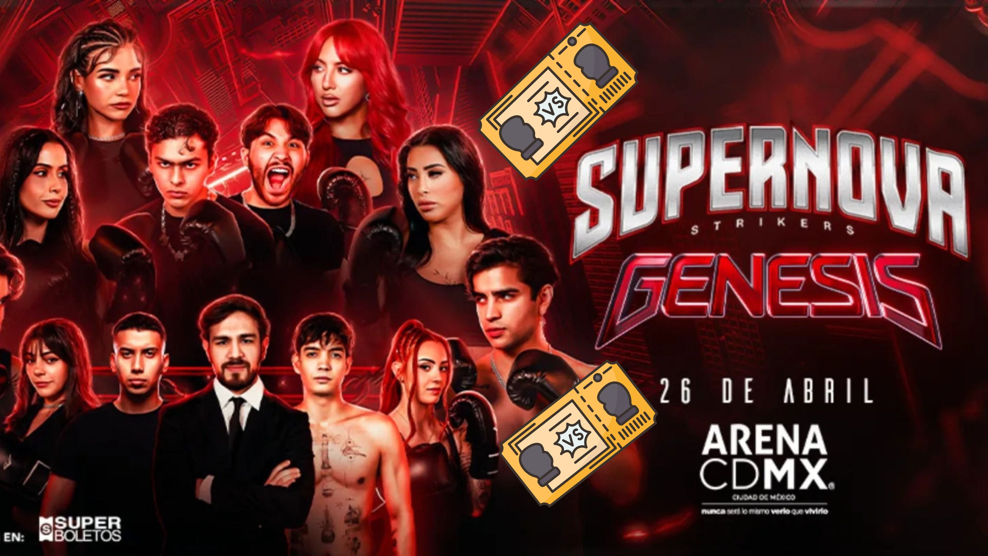 Supernova Génesis 2026: precios de boletos y dónde comprarlos