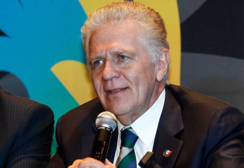 Carlos Padilla, presidente del Comité Olímpico Mexicano