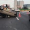 ¿Qué pasa en Segundo Piso del Periférico de CDMX hoy 23 de julio? Volcadura de auto provoca caos vial
