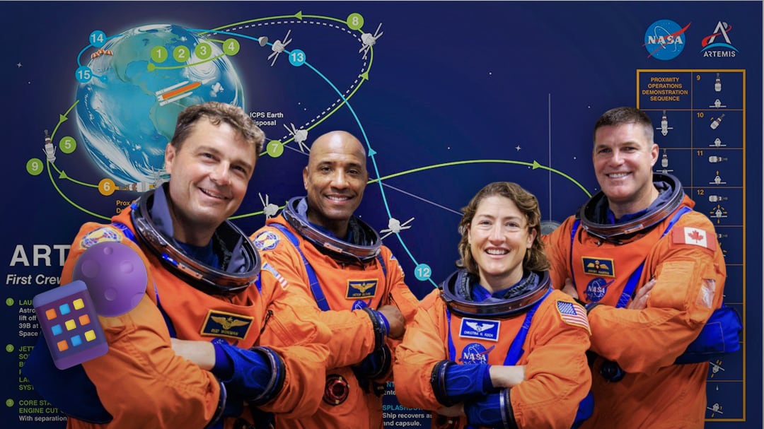 Astronautas de Artemis II llevarán celulares a la Luna: esta es la razón