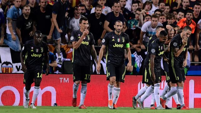 La Juve logró el triunfo en la casa del Valencia.