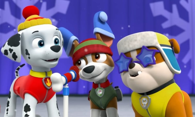 25 minutos de Paw Patrol cantando en YouTube y español
