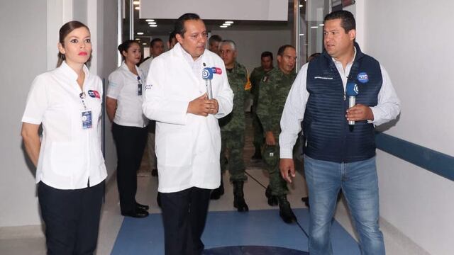 Diego Sinhue Rodríguez. Inaugura Primer Hospital Estatal de Atención al Covid-19.