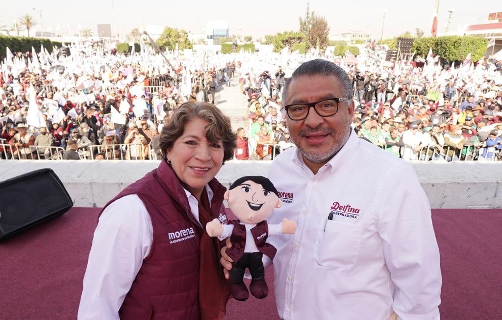 Horacio Duarte: El "cártel de la guerra sucia" ataca a Delfina Gómez por liderar encuestas.