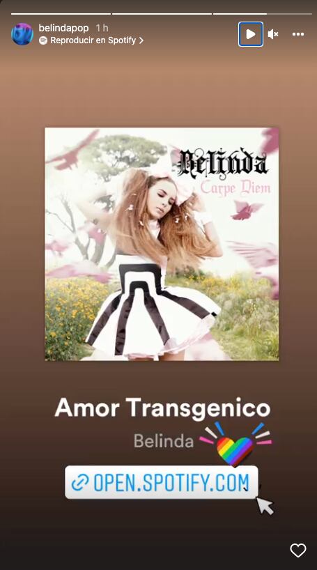 Amor transgénico de Belinda