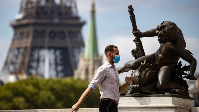 Cubrebocas obligatorio en París