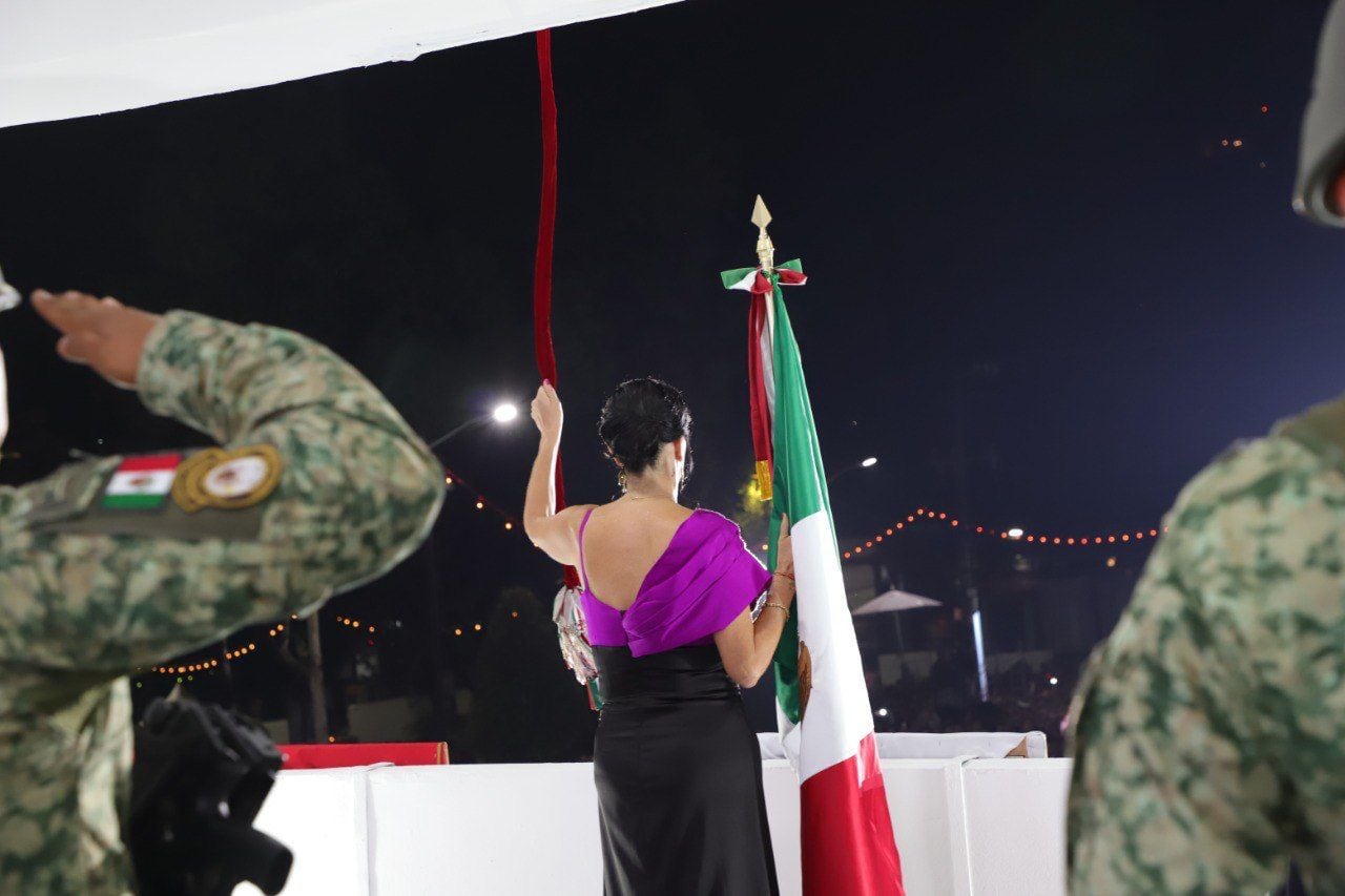 Lía Limón da el Grito de Independencia 2023