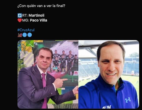 Martinoli y Paco Villa competirán en la narración de la final