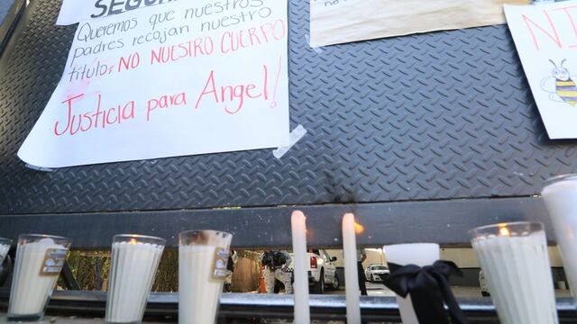 Protesta por justicia para Ángel Yael